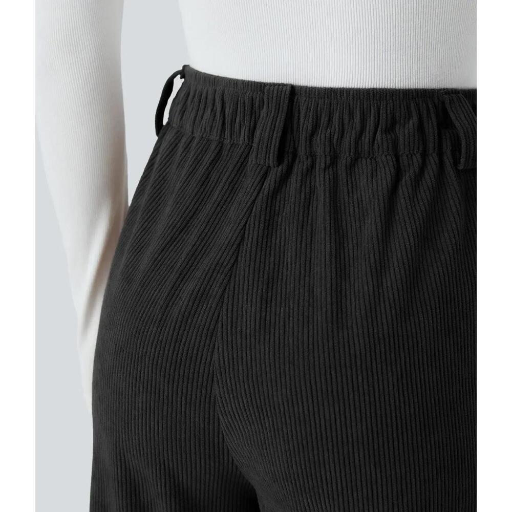 HALARA Black High-Rise Wide Leg Pants - Picture 5 of 5